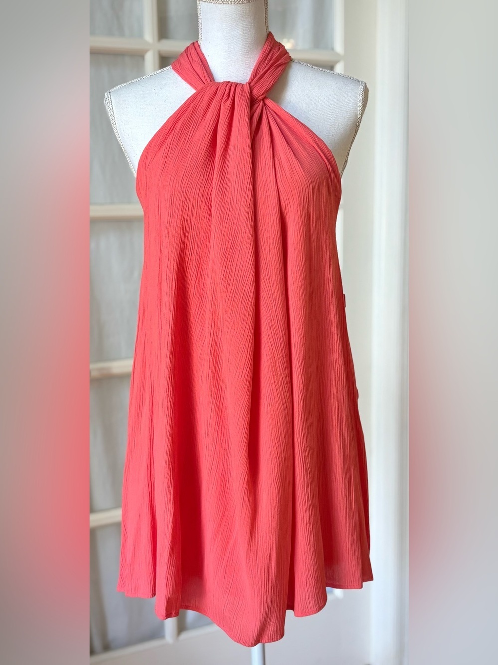 O’Neill NWT Coral Convertible Halter Mini Dress | Multi-Way Wear | Size M - Picture 6 of 13